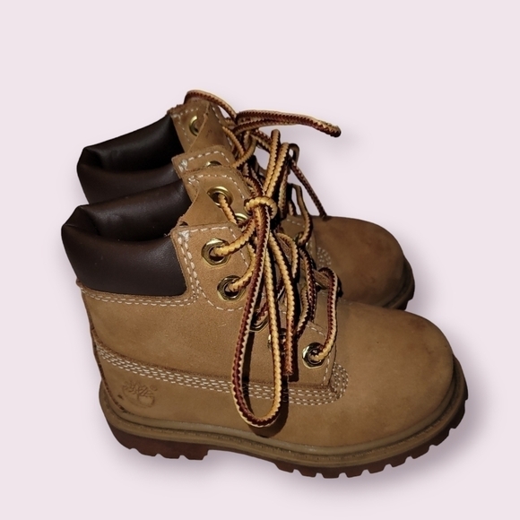 Timberland Nubuck Boots Boys Size 5 Baby Toddler - Picture 4 of 11